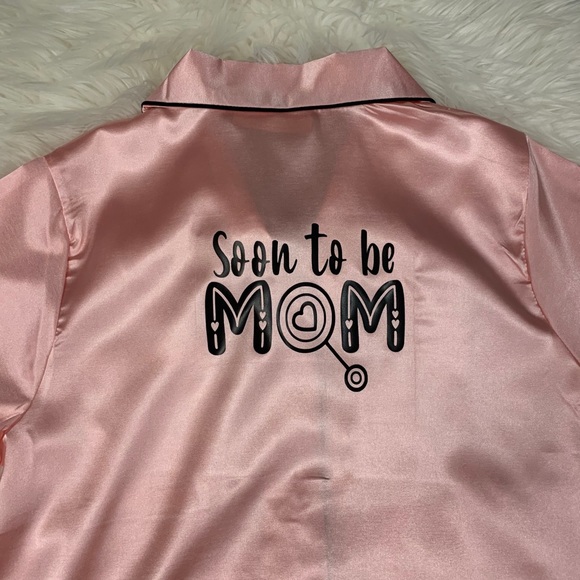 Korean Style Silk Pajama - Picture 5 of 6